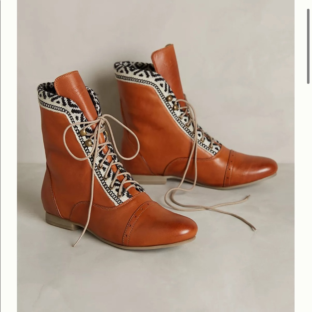 Fortress of Inca Cameron Oxford Leather Boots